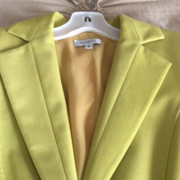 NWOT lemon lime shade well tailored Kasada blazer - Picture 3 of 4